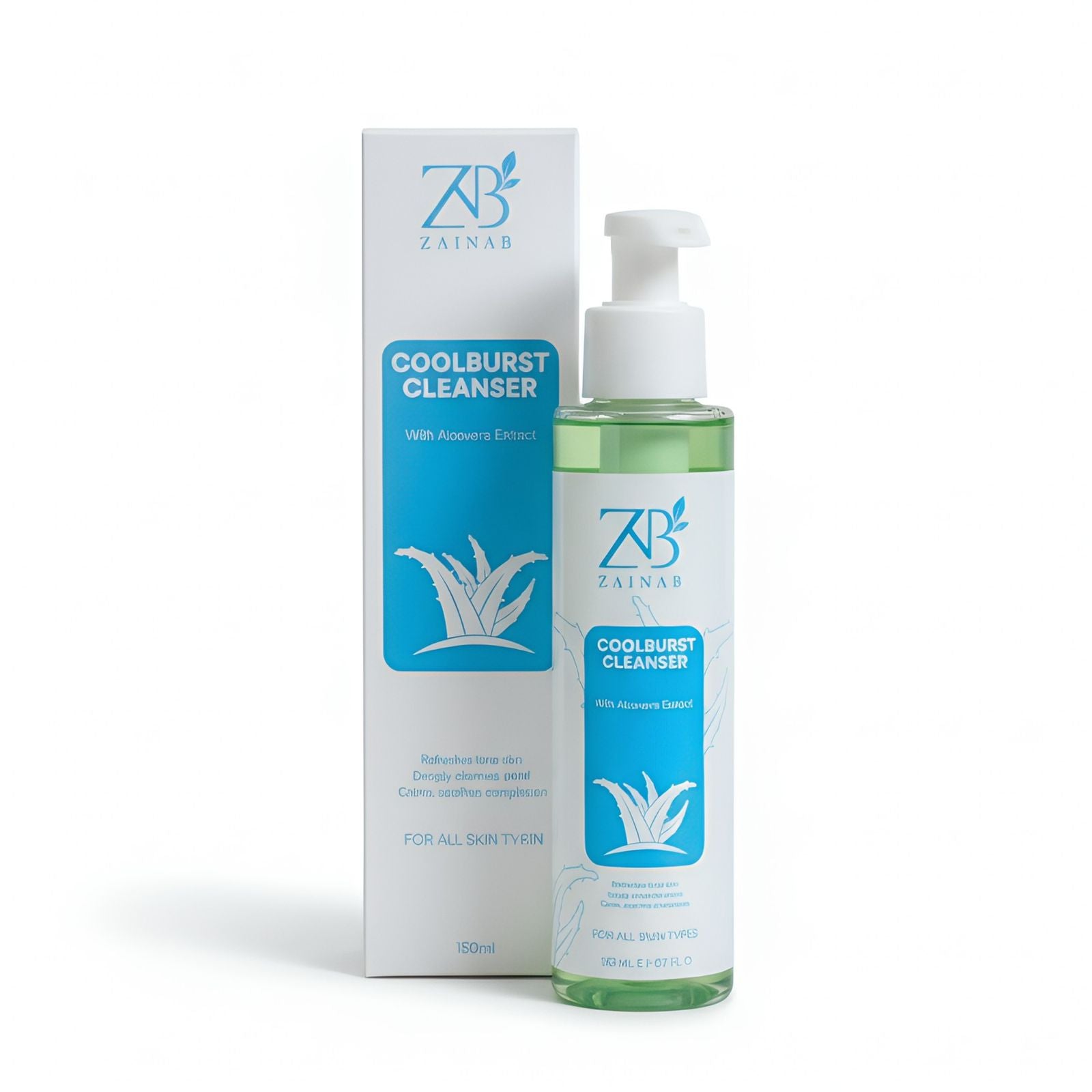 Coolburst Gel cleanser with aloe Vera extract 150ml